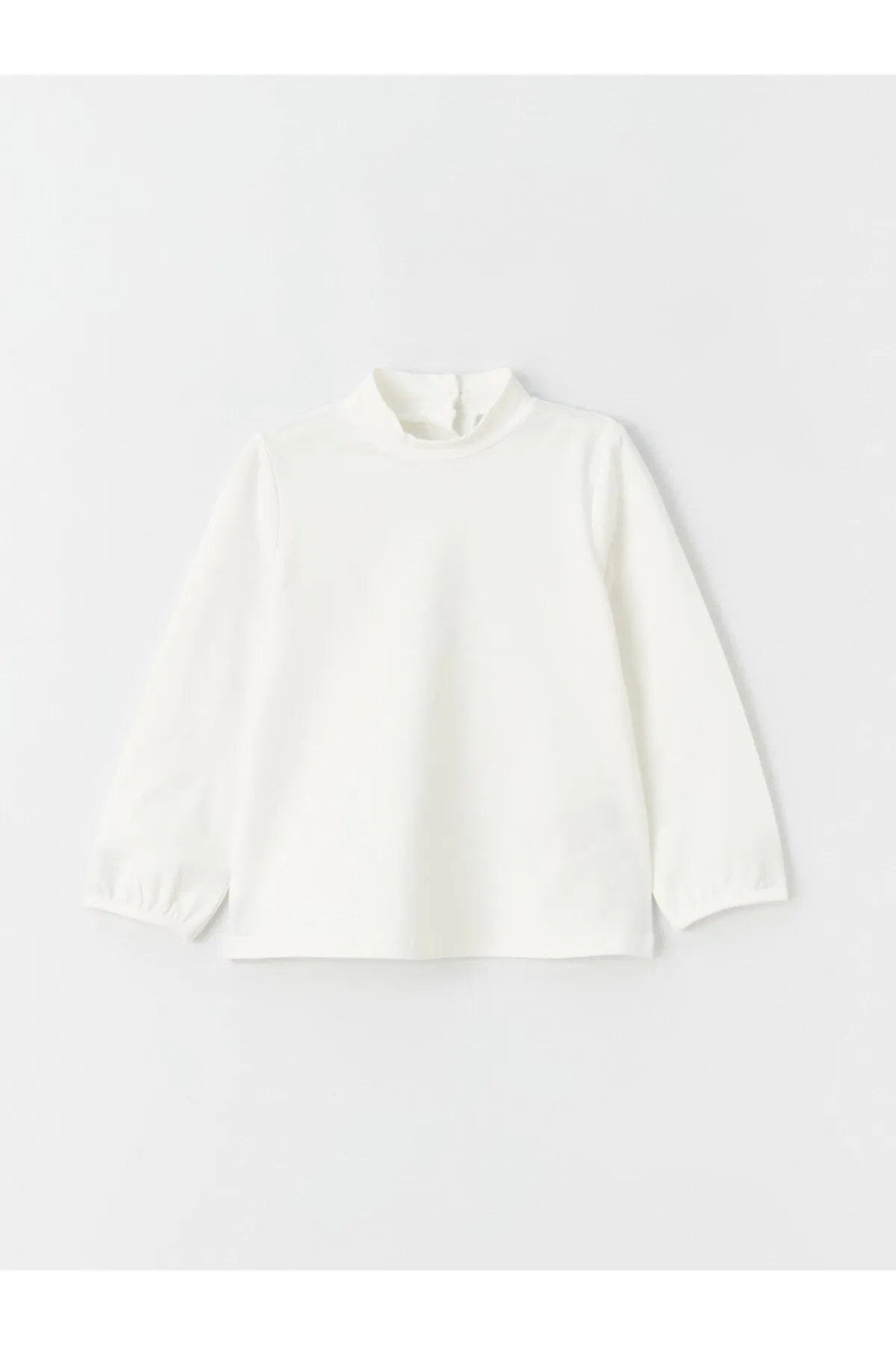 LC Waikiki  Basic-T-Shirt für Mädchen mit hohem Kragen