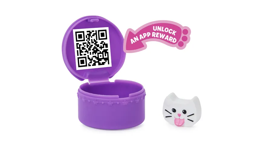 Spin Master Gabby‘s Dollhouse, Figuren Geschenkset, Gabby mit 6 Katzenfiguren und 1 Cat Delivery Überraschungsbox bunt