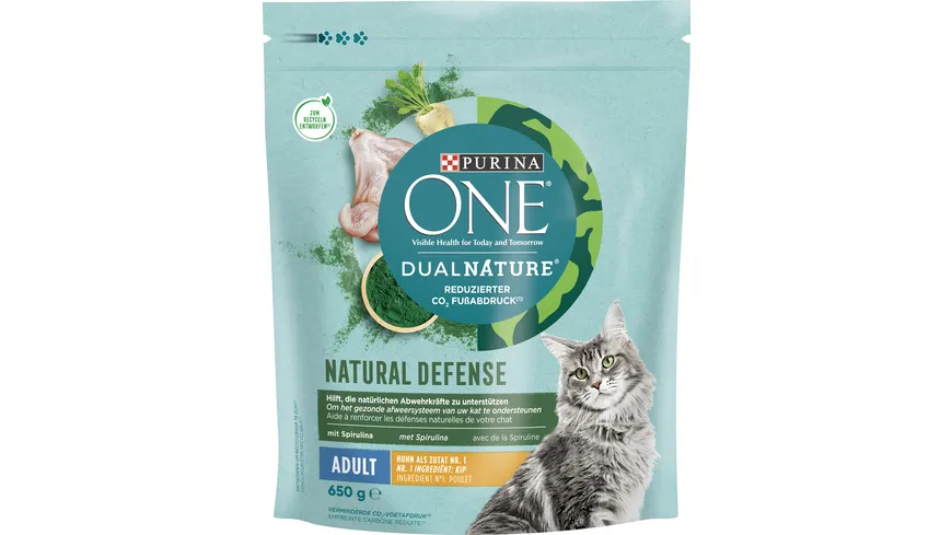 PURINA ONE Dual Nature Adult Huhn 650 g