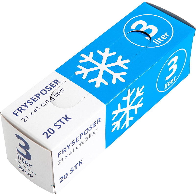 Quick Fryseposer 3 l 20 stk