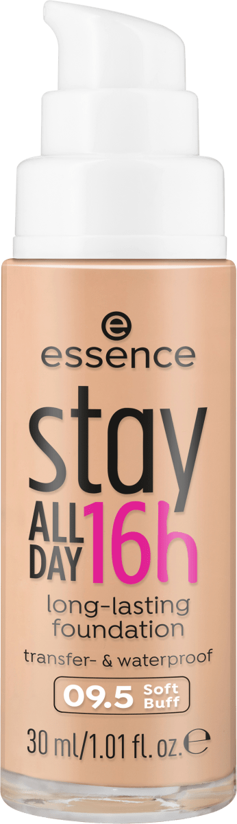 Foundation Stay All Day 16h Long-Lasting 09.5 Soft Buff, 30 ml