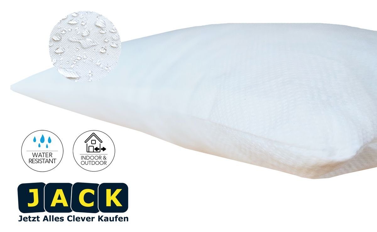 JACK Dekokissen JACK 2x Innenkissen Kissenfüllung Inlett 30x50cm Wasserfest Füllkissen, für Innen & Außen, Zierkissen, Sofakissen, Dekokissen, nur Innlay