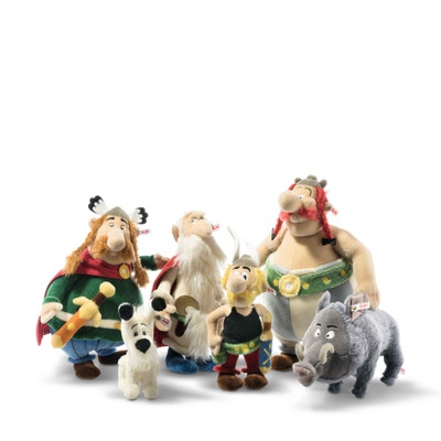 Asterix Wildschwein, 33 cm, dunkelgrau