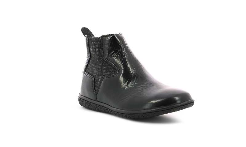 Boots cuir Vermillon