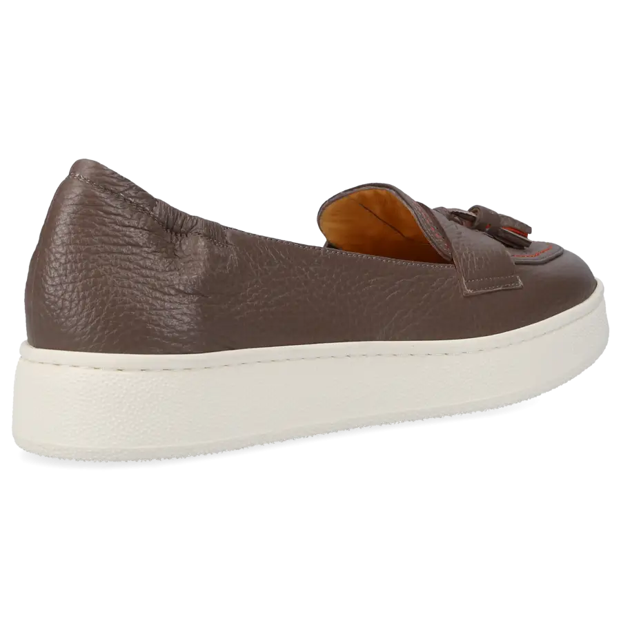 Truman's - Slip Ons 9701 Kalbsleder - grau