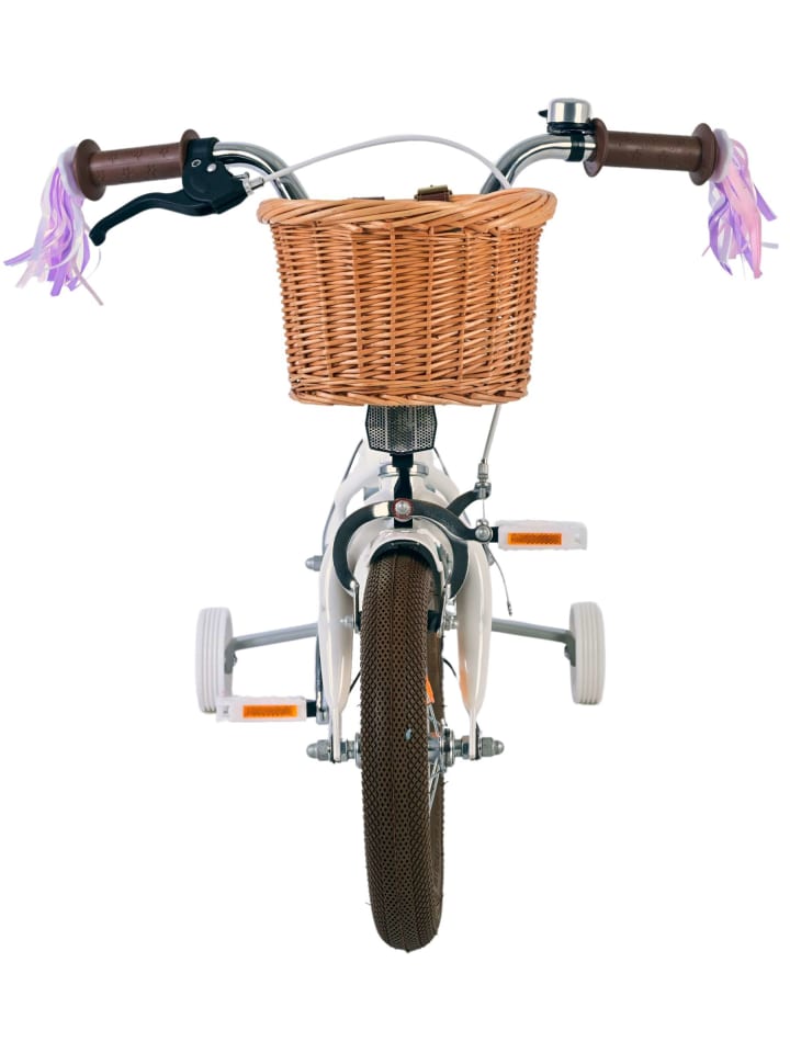 Volare Kinderfahrrad Blossom für Mädchen 12 Zoll Kinderrad in Weiß 3 Jahre günstig kaufen onesize