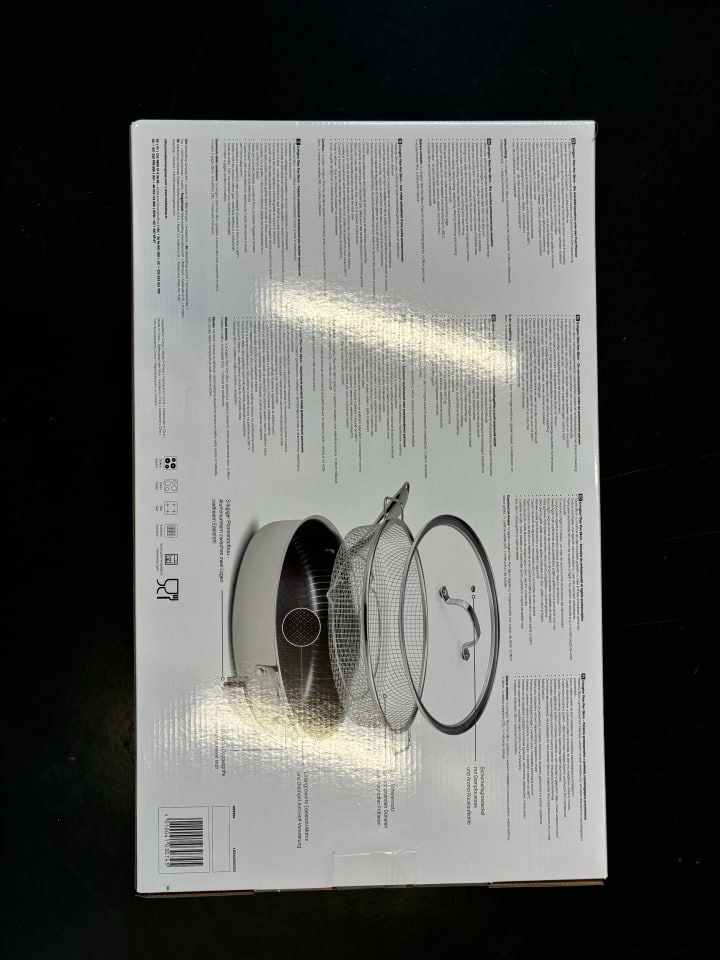 Livington Hochrandpfanne Titan Pan 28cm in Silber günstig kaufen onesize