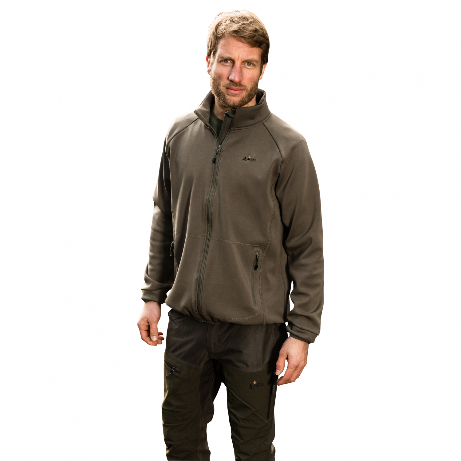 il Lago Prestige Herren Fleecejacke Powerstretch Flex