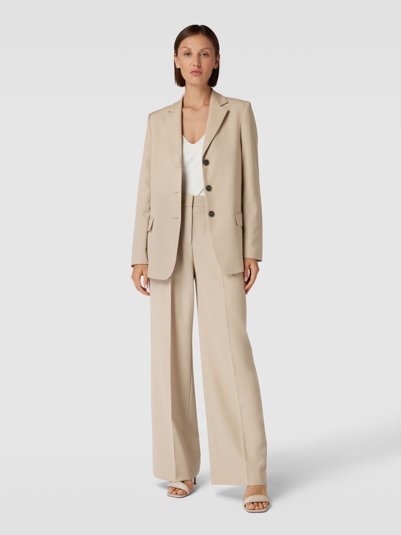 Blazer mit Pattentaschen in schlamm
