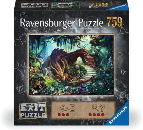 Puzzle 759 Teile - In der Drachenhöhle