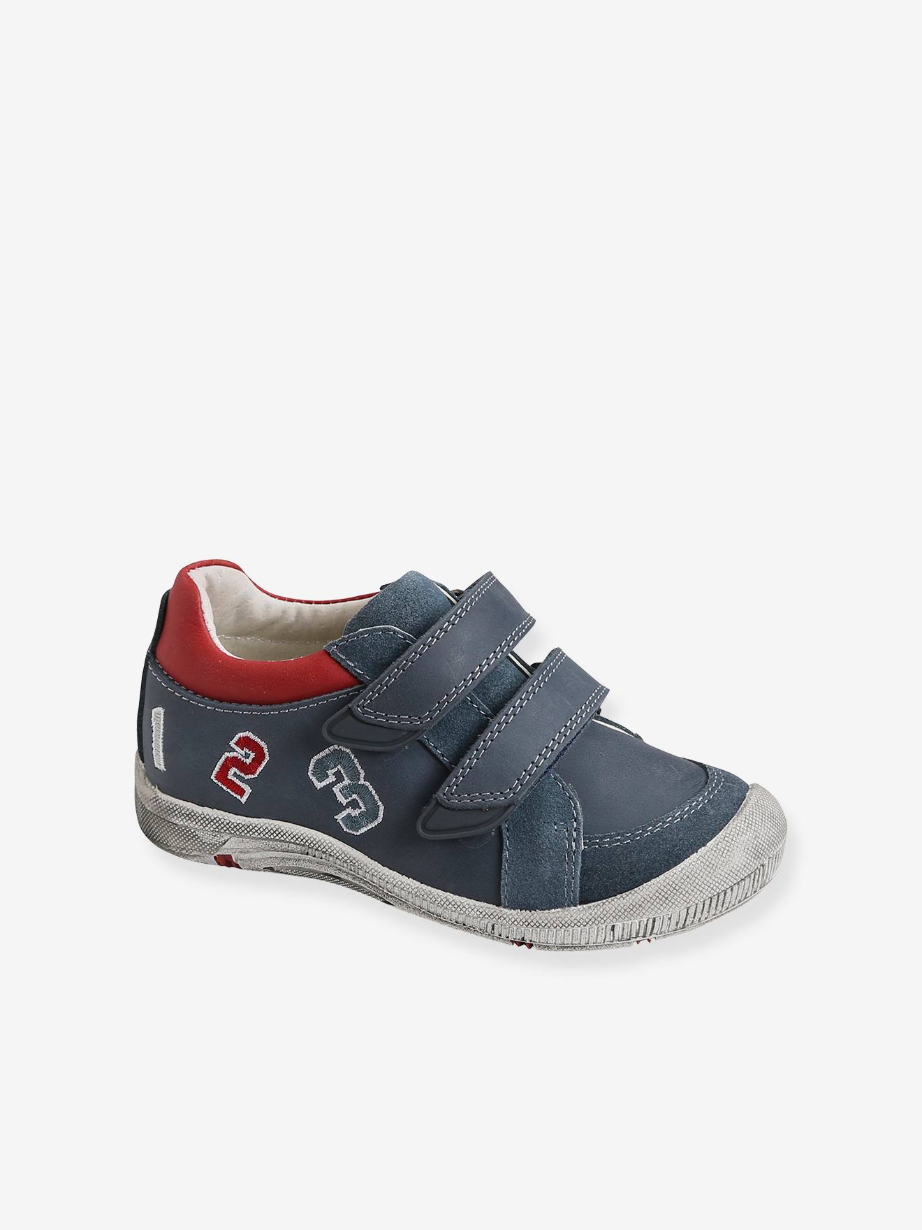 Derbies cuir garçon collection maternelle marine