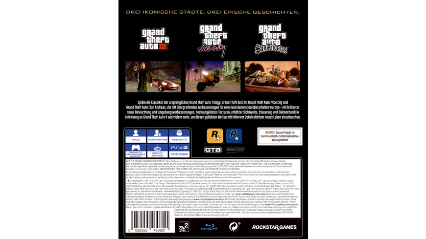 Grand Theft Auto - The Trilogy: The Definitive Edition
