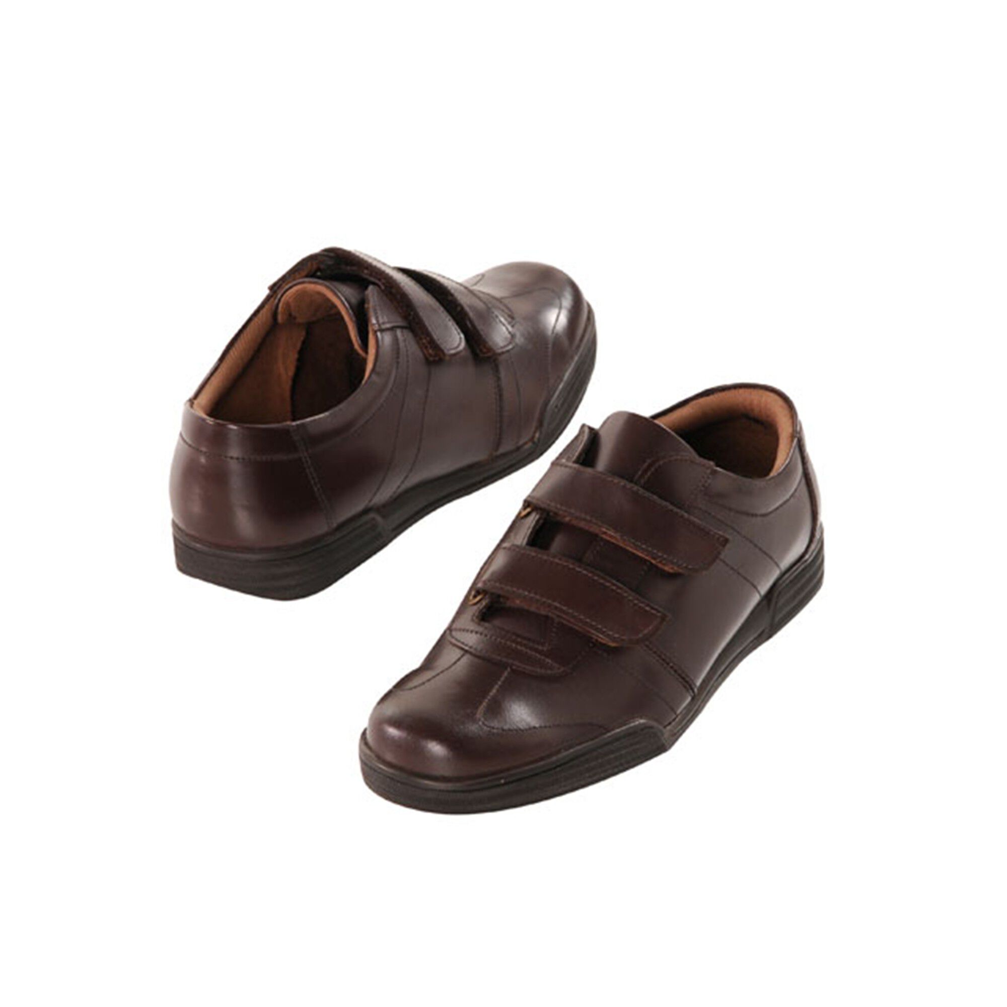 Derbies scratchées en cuir