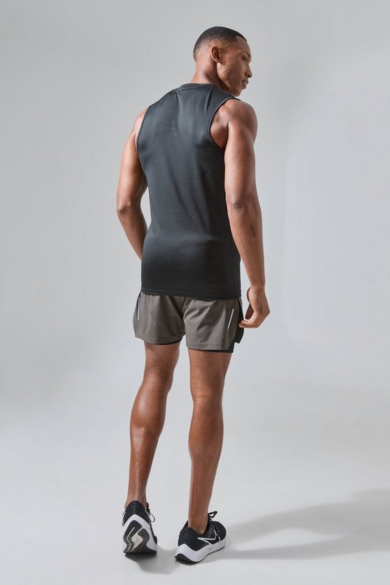 Man Active Kompressions Tanktop