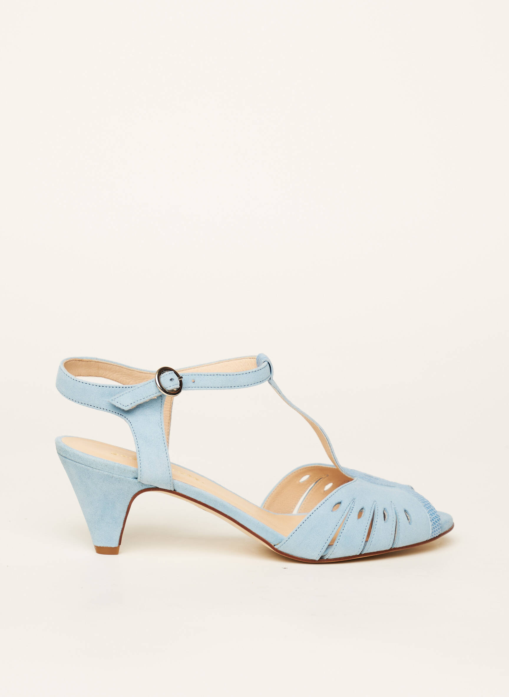 Georgia Rose Sandales Nu Pieds Femme couleur bleu
