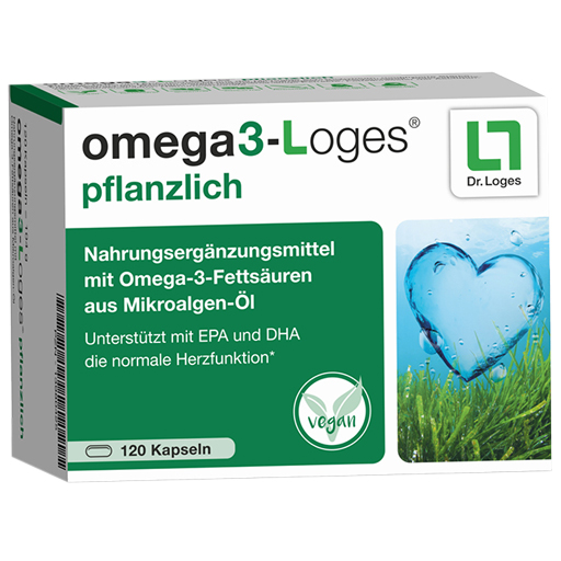 OMEGA3-LOGES pflanzlich Kapseln  120 St  Kapseln