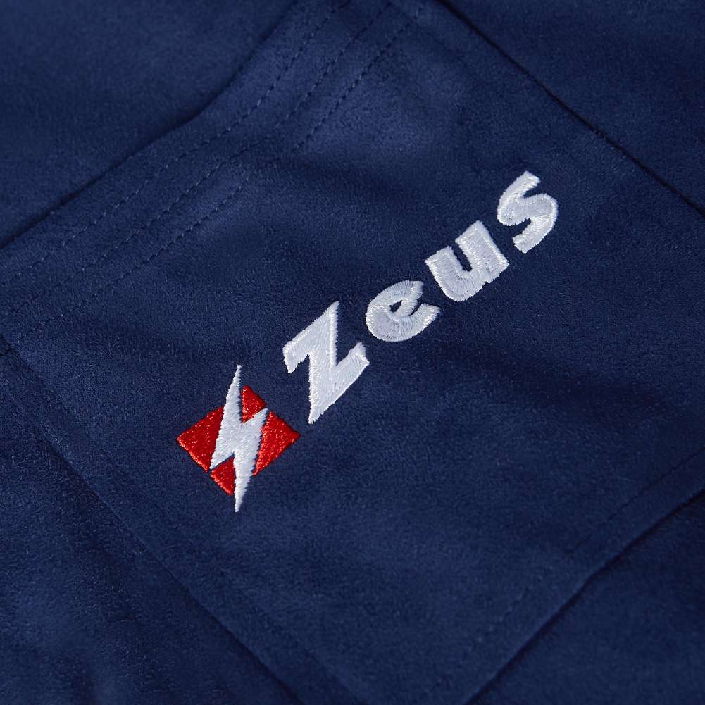 Zeus Unisex Mikrofaser Bademantel navy
