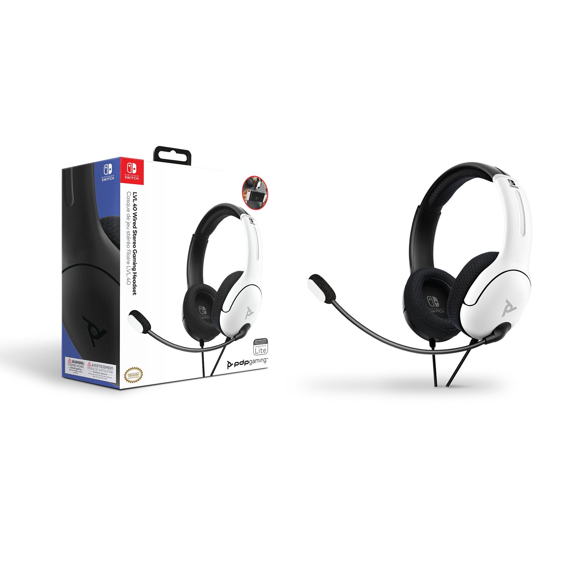 PDP - Performance Designed Products PDP Headset LVL40 Stereo für Nintendo Switch Kopfhörer