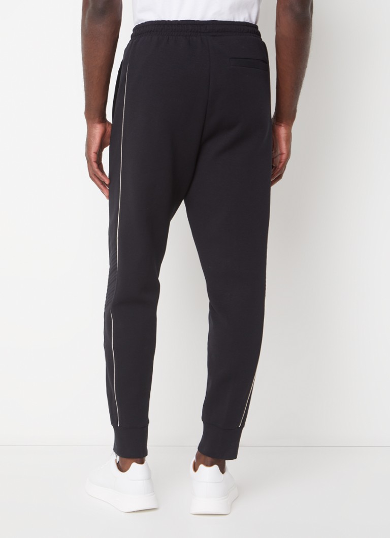 Pantaloni de trening HUGO BOSS Hadiko slim fit cu logo și buzunare laterale