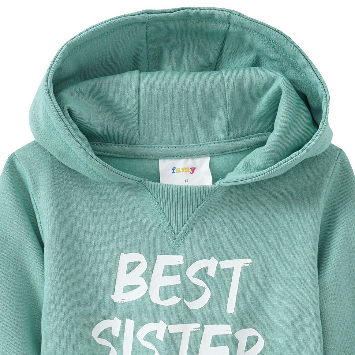 Baby Hoodie mit Message-Print