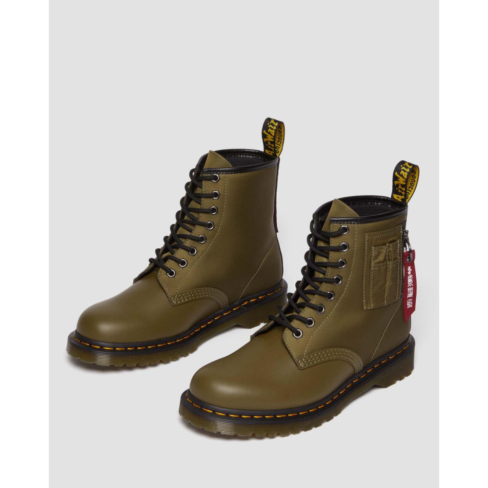 Dr. Martens x Alpha Industries 1460 Ben 31718388 / grün