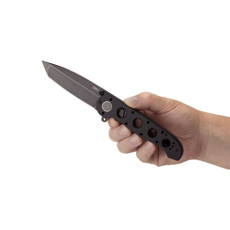 CRKT M16-DB TANTO Large Black Deadbolt M16-04DB