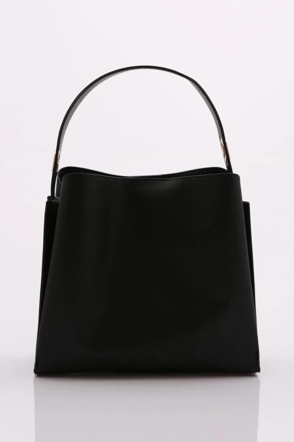 DGN  Modell 028 - Schwarze matte Aufzugstasche für Damen