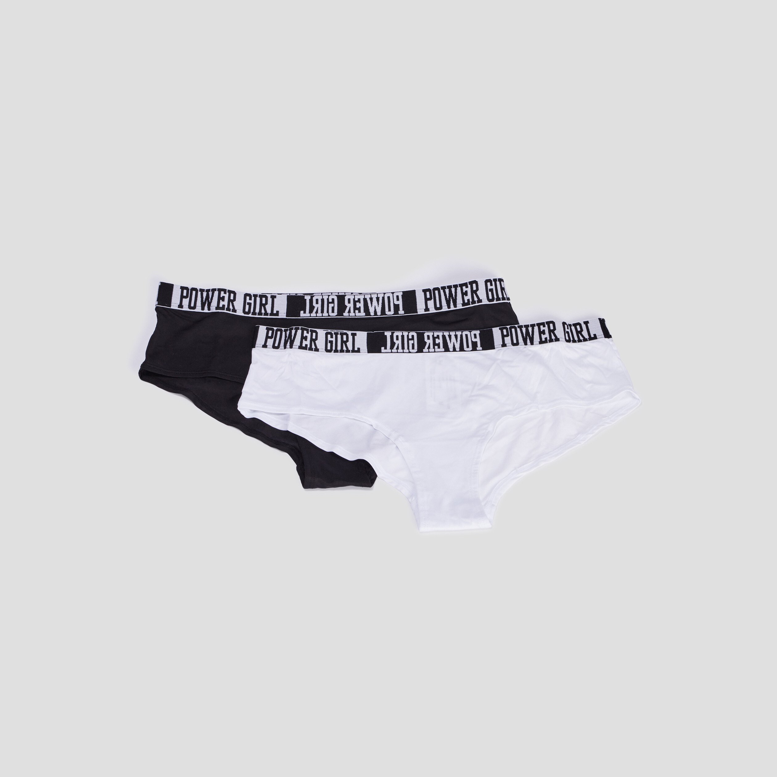 Lot 2 shortys microfibre noir femme | La Halle