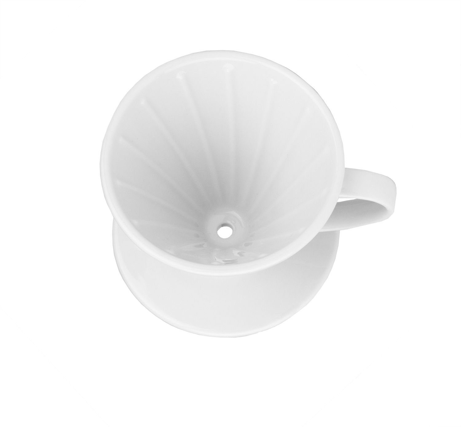 TLW direkt Permanentfilter Dauerfilter Kaffeefilter Porzellan Permanentfilter Schnellfilter Porze