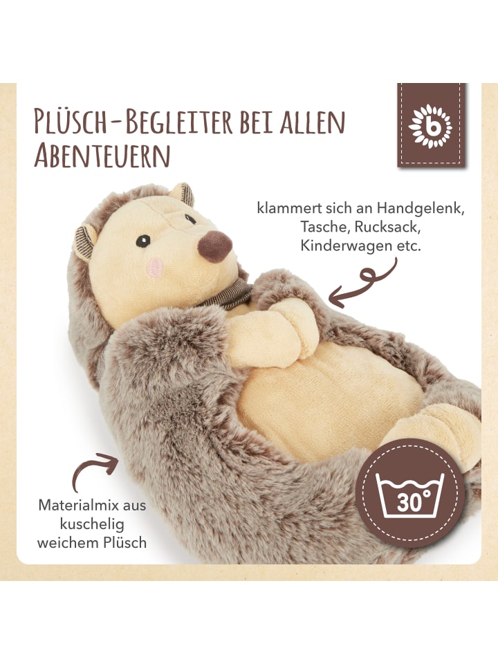 Bieco Spielwaren Plüsch Kuscheltier Igel mit Magneten - ab Geburt in Braun günstig kaufen onesize