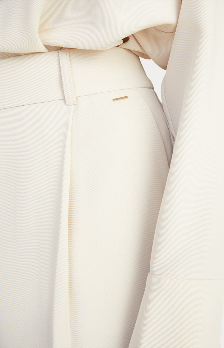 Twill-Hose in Creme