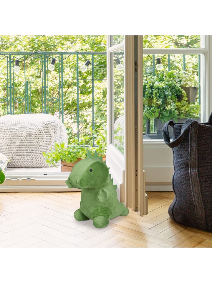 relaxdays Türstopper Dino in Grün günstig kaufen onesize