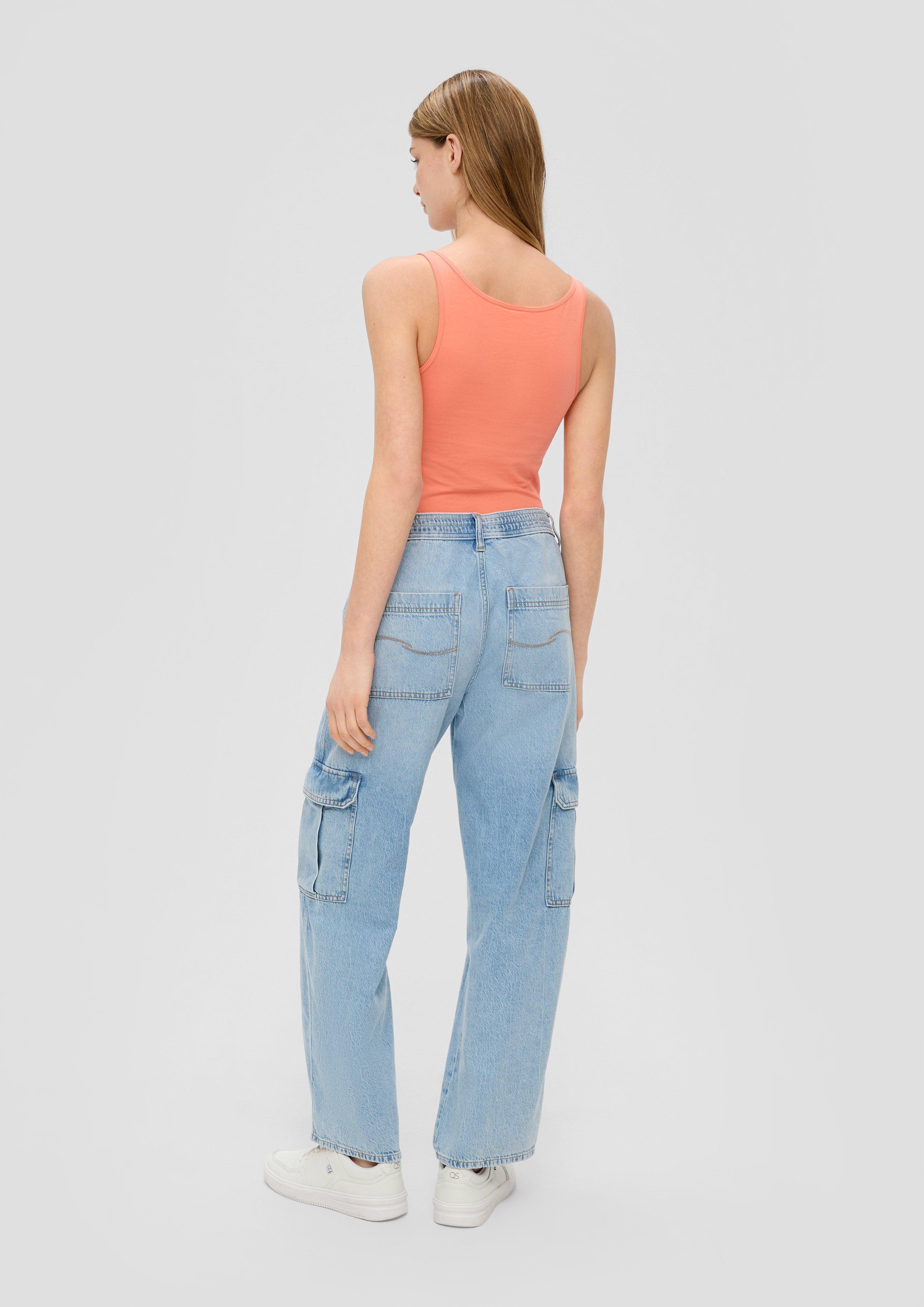 Tanktop mit Baumwollstretch  2152045-2347