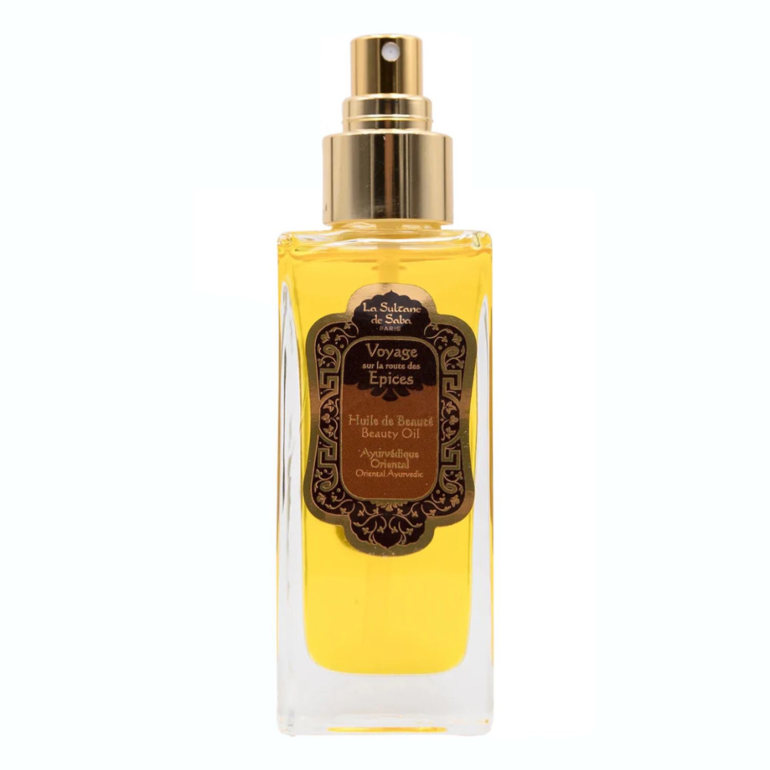 La Sultane de Saba Voyage sur la Route des Epices Huile de Beauté - Ayurvédique - 100 ml