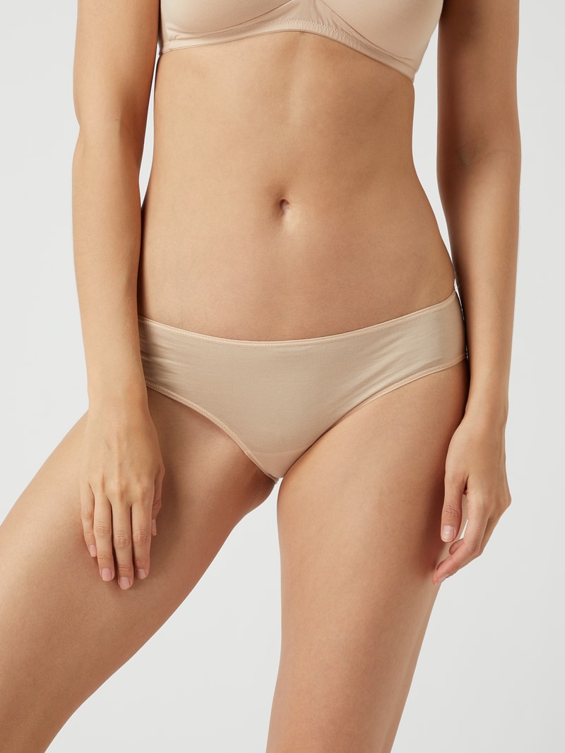 Slip aus merzerisierter Baumwolle Modell 'Ultra Light' in beige