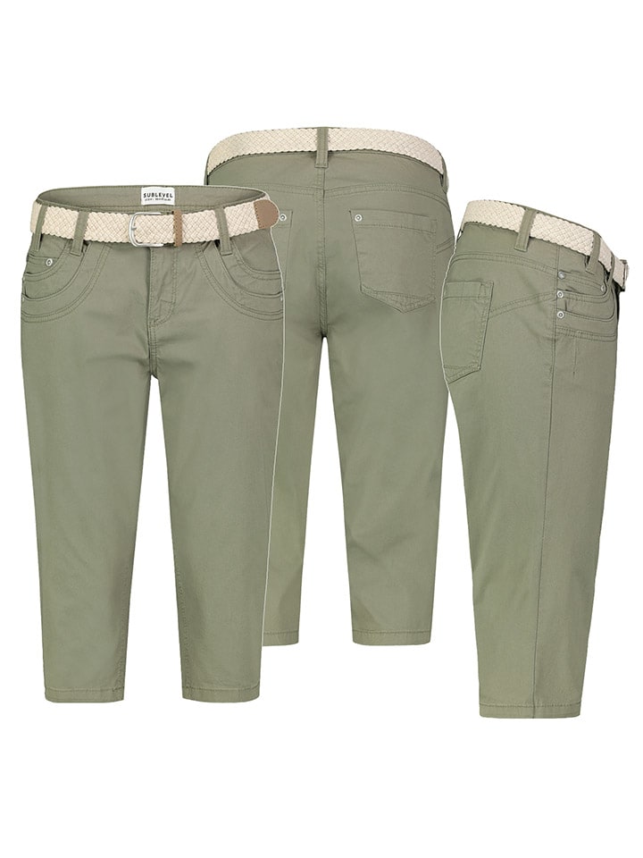 Sublevel Caprihose in Oliv günstig kaufen