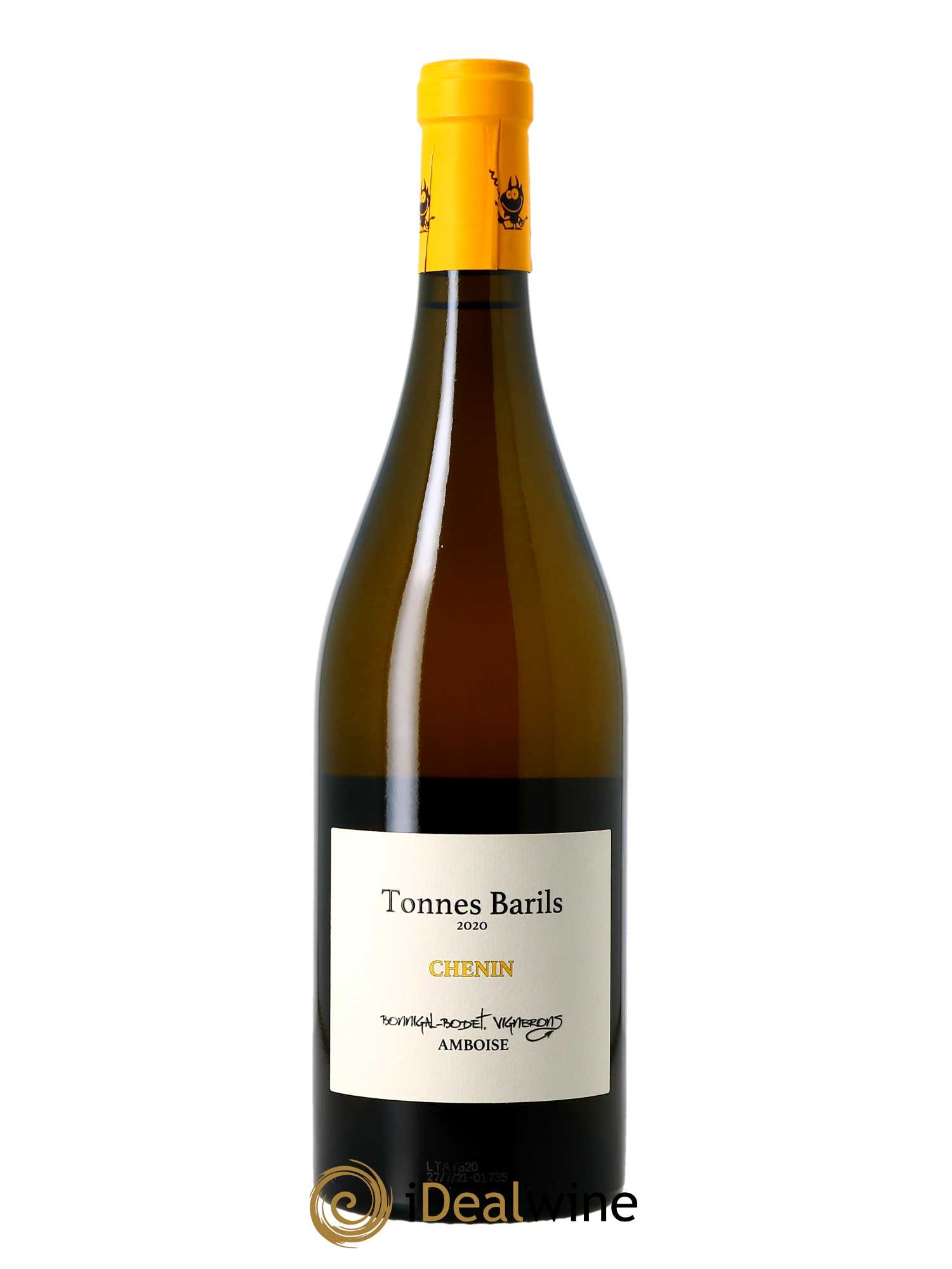 Touraine-Amboise Tonnes Barils Bonnigal-Bodet  2020 - Lot de 1 Bouteille