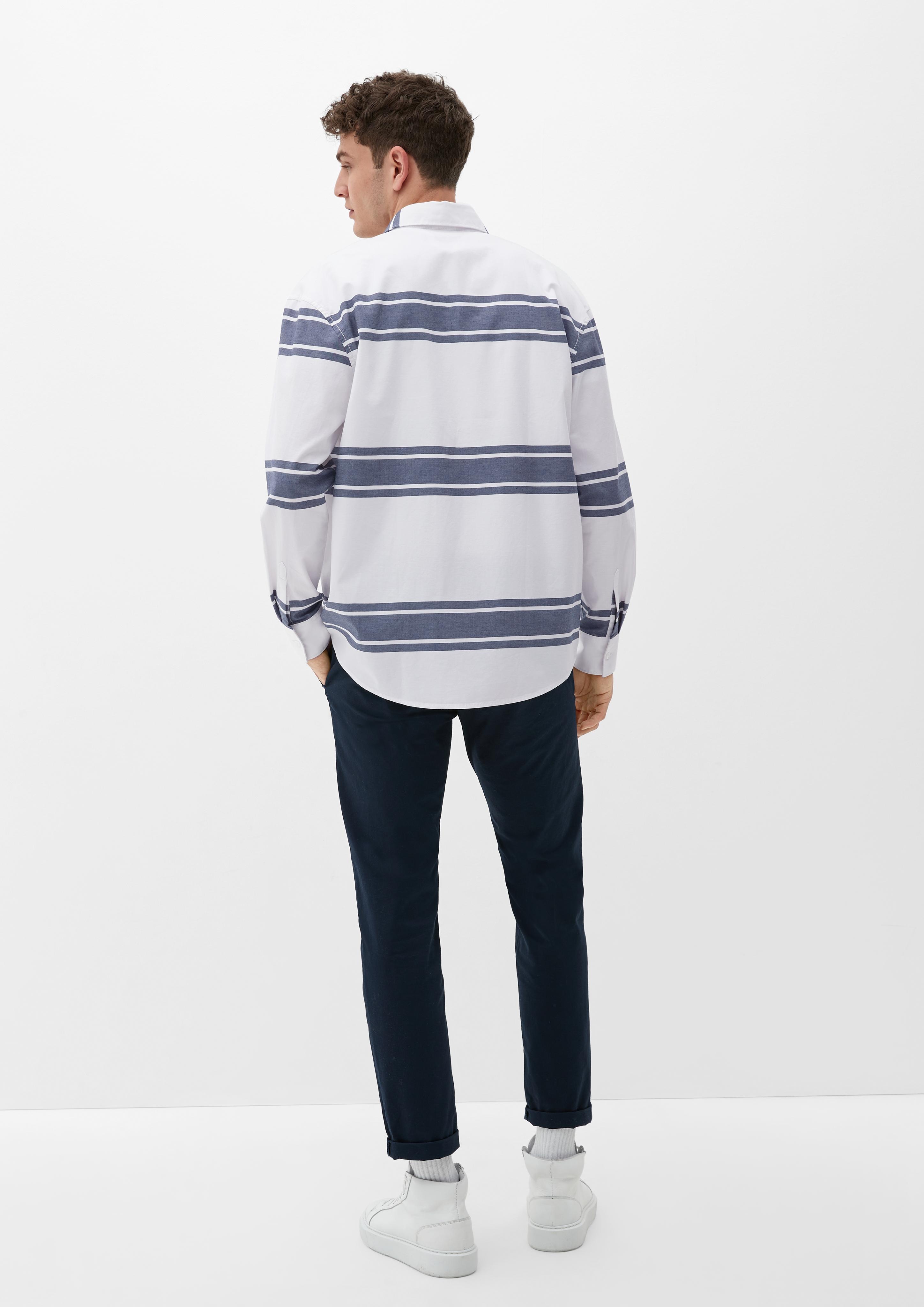 Relaxed: Hemd aus reiner Baumwolle  2127452-01G3