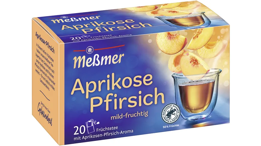 Meßmer Fruechtetee Milde Aprikose-Pfirsich 55 g