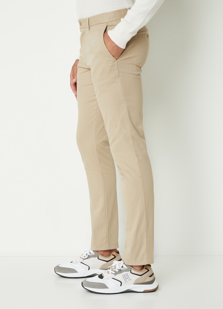 Tommy Hilfiger 1985 Bleecker pieguļošas chino bikses no organiskās kokvilnas maisījuma