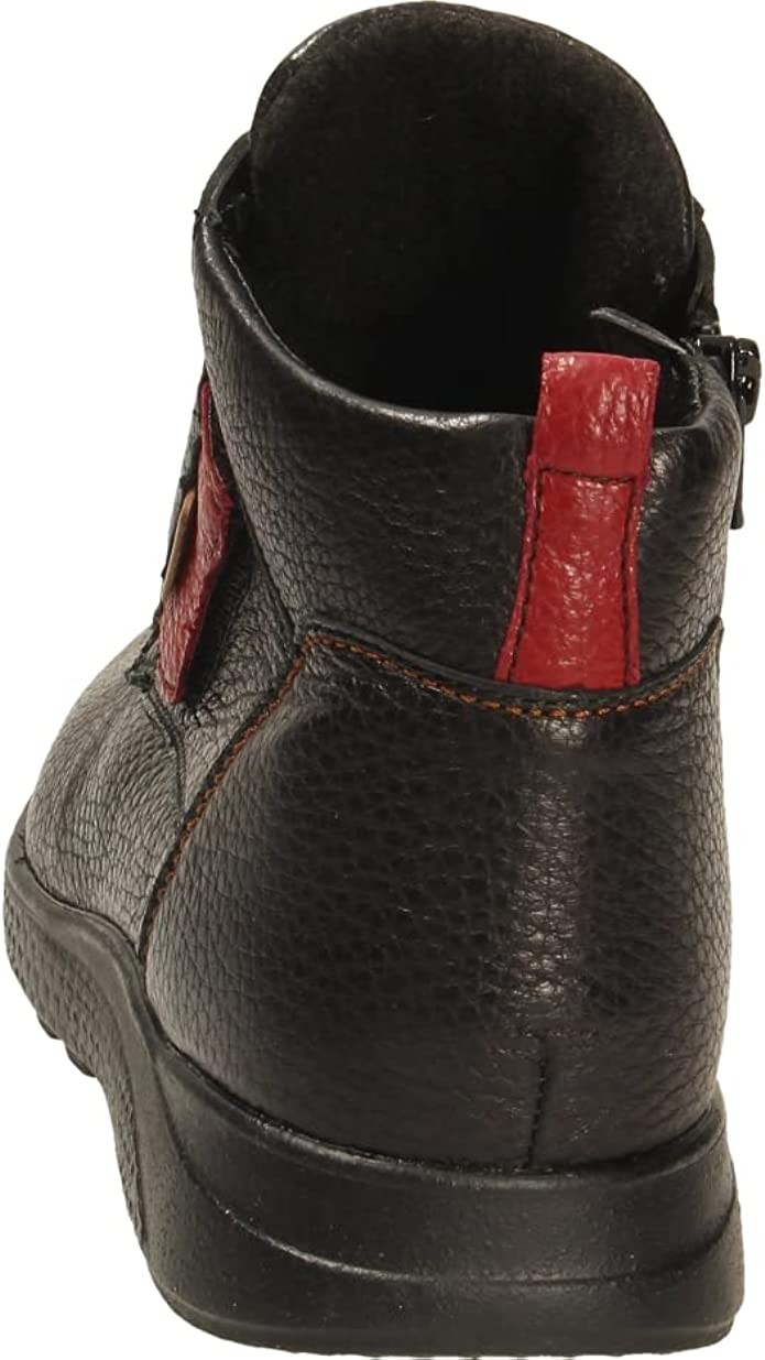 WALDLÄUFER Schnür-Stiefeletten schwarz