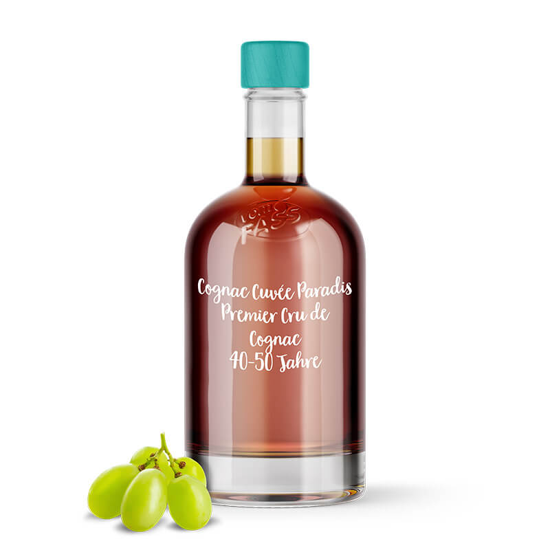 Cognac Cuvée Paradis, Premier Cru de Cognac 40 Jahre