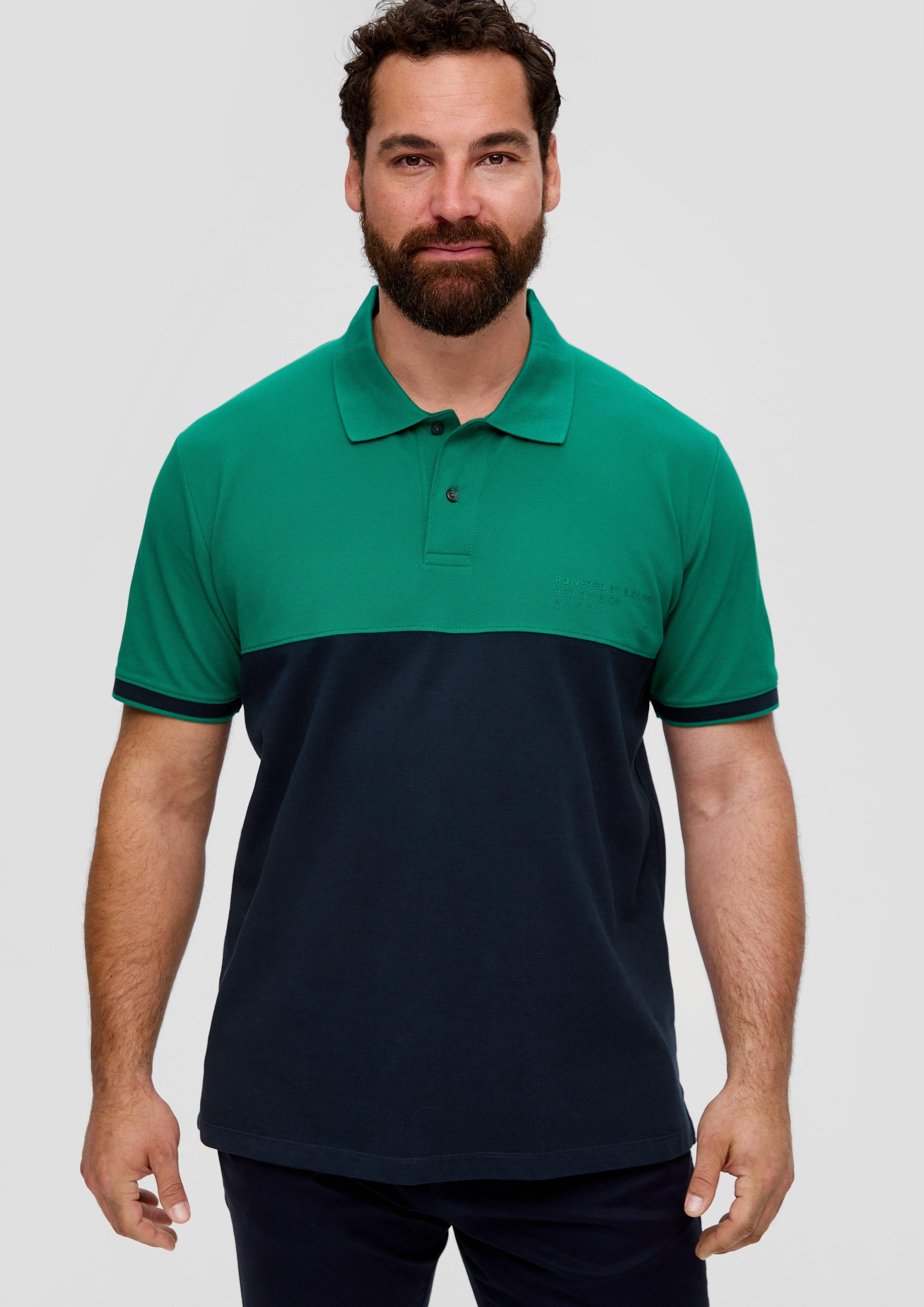 Poloshirt mit Statement-Print  2146842-7652