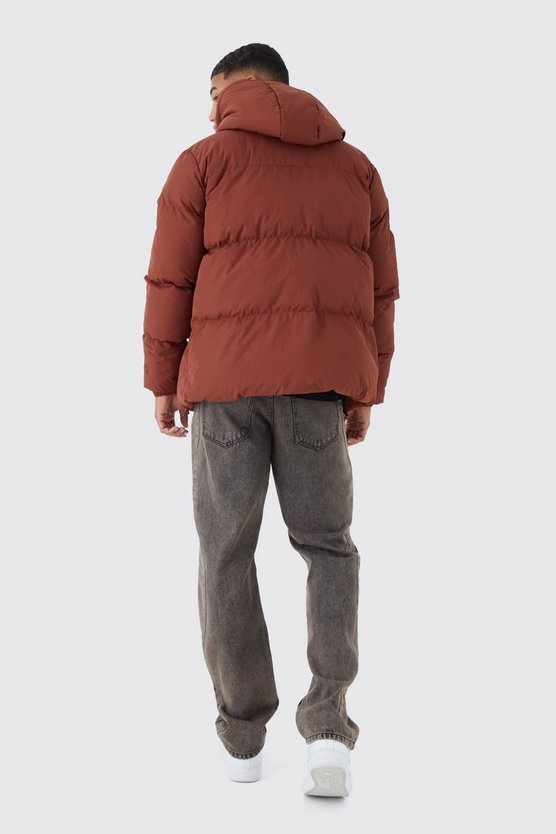 Steppjacke mit Kapuze
