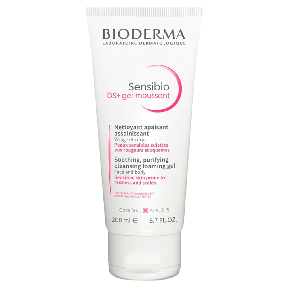 Bioderma Sensibio DS+ švelnus valomasis gelis