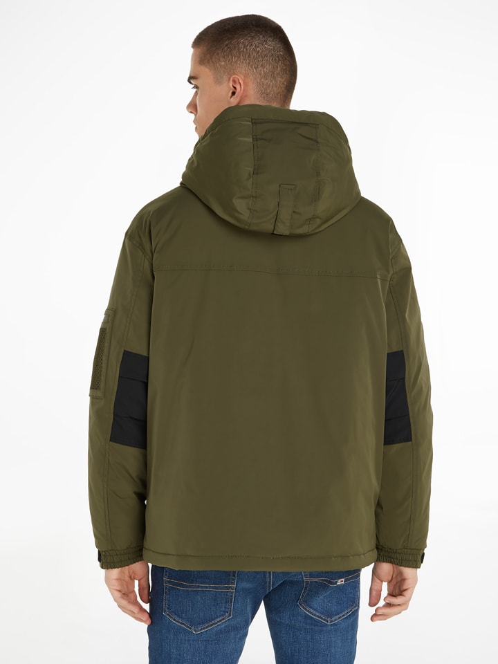 Tommy Hilfiger Übergangsjacke in Khaki günstig kaufen