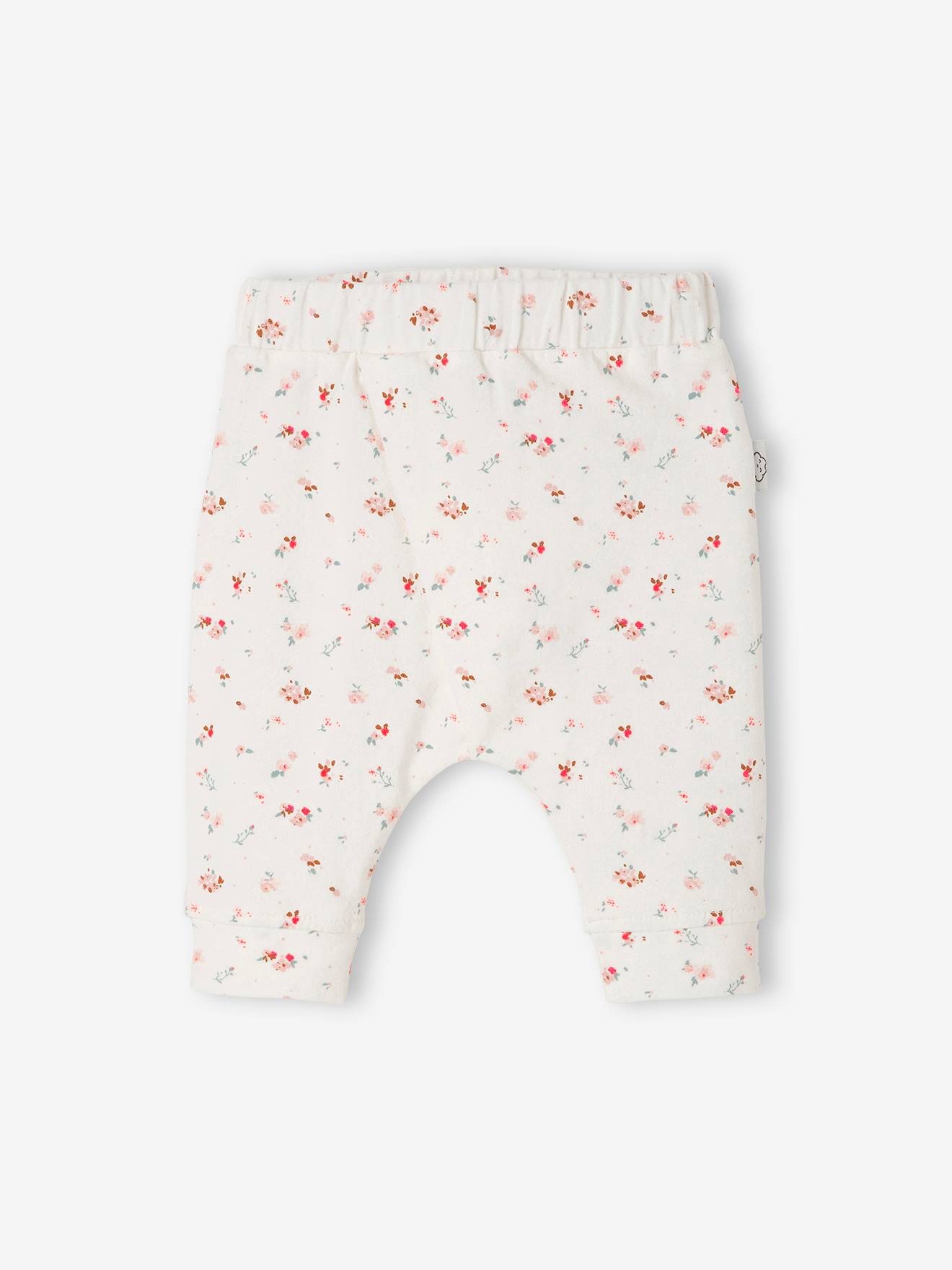 Vertbaudet Baby Hose für Neugeborene BASIC Oeko-Tex - wollweiß