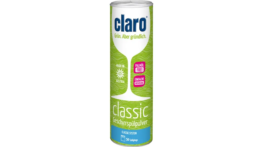 claro Geschirrspülpulver ÖKO Classic 900 g