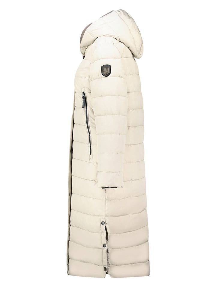 Geographical Norway Steppmantel in Creme günstig kaufen