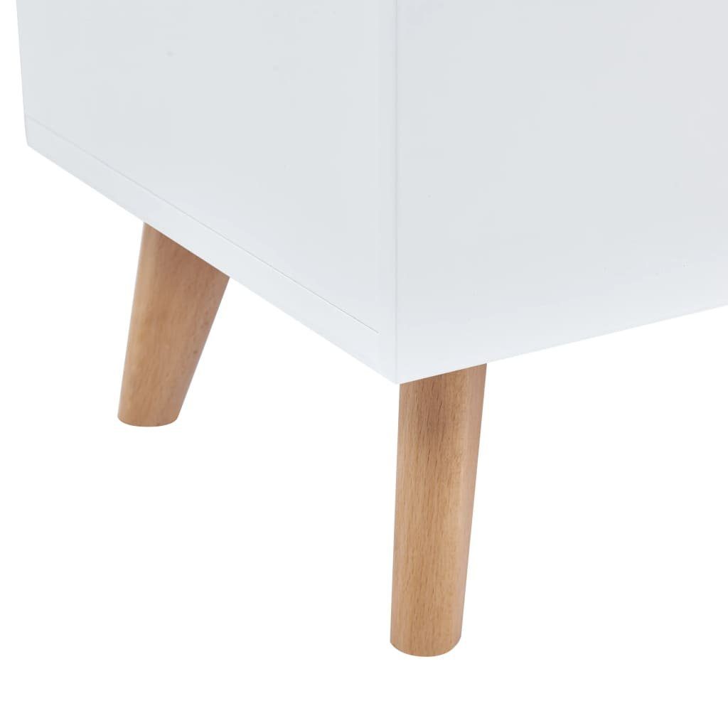 vidaXL Sideboard Sideboard Weiß 160×40×70 cm MDF (1 St)
